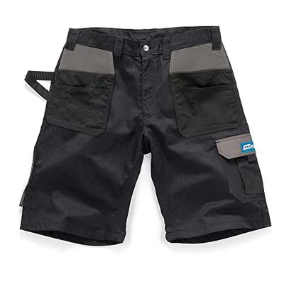 Tough Grit Fondina Work Short Nero 34" W