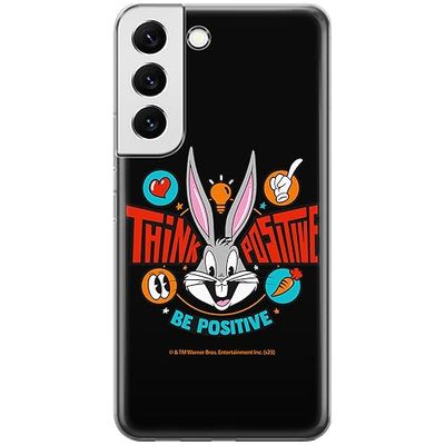 ERT GROUP mobile phone case for Samsung S22 original and officially Licensed Looney Tunes pattern Bugs 020 optimally adapted to the shape of the mobile phone, case made of TPU