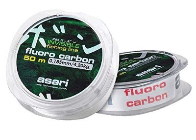 Asari - Fluoro Carbon, Kolor Przezroczysty, Rozmiar 0.590 mm