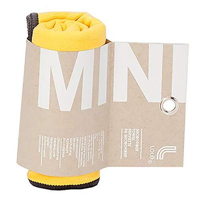 LOLË Small Towel Serviette Jaune Taille Unique