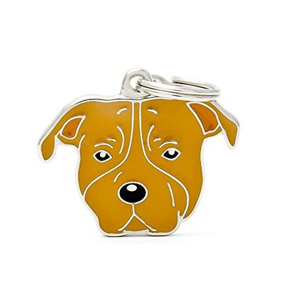 My Family American Staffordshire Terrier talerz pies darmowe grawerowanie