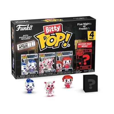 Funko Bitty POP! Five Nights At Freddy's (FNAF) - Balloraand A Surprise Mystery Minifigur - 2,2 cm (0,9 tum) Samlingsobjekt - Presentidé - Tårtprydnad