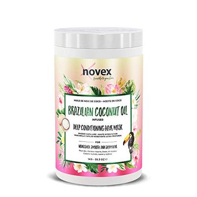 Novex - Máscara de cabelo com óleo de coco, 1 kg