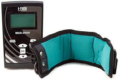 I TECH GIMA IACER - I-Tech MAG 2000, magnetoterapia per uso domiciliare e professionale, con 2 canali da 150 Gauss per trattare diverse parti del corpo con la fascia elastica terapeutica, 28300