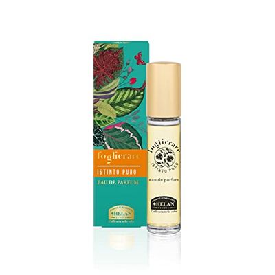 Helan, Foglierare, Istinto Puro - Parfum Femme Fragrance d'Agrumes, Eau de Parfum Floral avec Orange Douce, Bergamote et Ambre, Idéal comme Cadeau Noel - Parfums Femme Élégants, Made in Italy, 10 ml