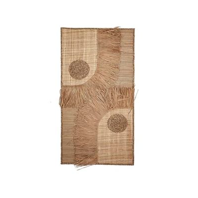 Romimex Décoration Murale Naturelle en Fibre végétale 60 x 120 x 5 cm