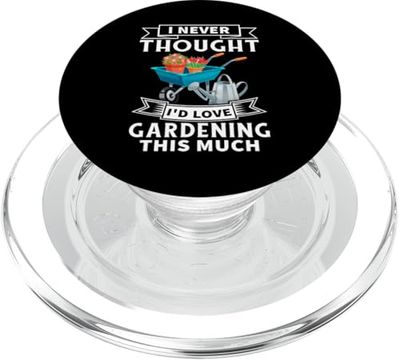 Diseño de jardinería para paisajista y sembrador PopSockets PopGrip para MagSafe