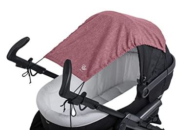 Luifel Lifeline met UV-bescherming voor kinderwagen/buggy's, roze