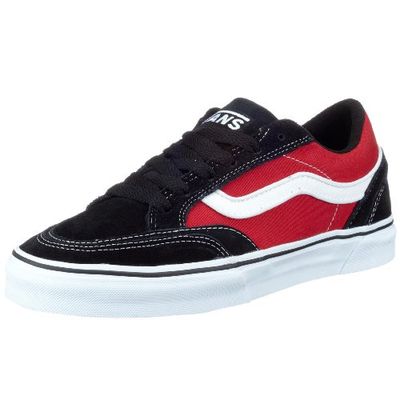 Vans - Sneaker, Nero (Schwarz (Black/White/Red)), 45