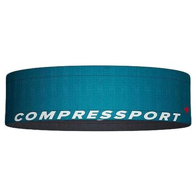 COMPRESSPORT Mixte Libre Ceinture de Course à Pied Unisexe Adulte, Mosaic Blue/Magnet (Multicolore), XS-S