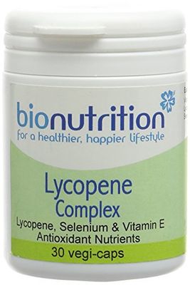Bio Nutrition Lycopene Complex 10mg : Antioxidant Men's Health nutrients : 30 Vegi Capsules