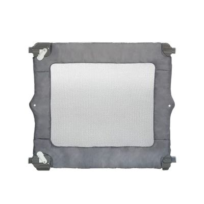Safety 1st Barrière de Sécurité de Voyage, pour Escalier, Fixation par Pression, Barrière pour Bébé Également Pratique pour les Chiens, de 6 Mois à 2 Ans, Dark Grey (Gris Foncé)