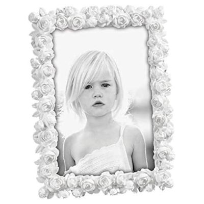 Mascagni Casa fotolijst, formaat 20 x 25 cm, kleur wit Fantasia Rose 480, meerkleurig, 8003426023853