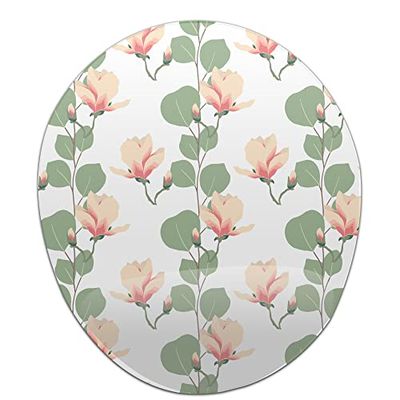 Bonamaison, Tapis de Souris Ergonomique avec Repose-Poignet - Impression numérique - pour Le Bureau et la Maison - 20 x 23 cm