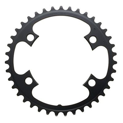 SHIMANO 4524667890003, "FC-5800 Road 105 2x11S Chainring 39 Teeth Black Unisex Adulto, Nero, Unica