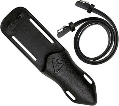 Cressi Killer, Fodero E Cinturini Per Coltello Subacqueo Unisex Adulto, Nero, Nero