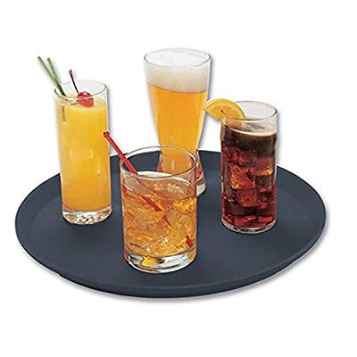 Cambro 1216 Ct110 Camtread antidérapant Plateau, rectangulaire, Noir