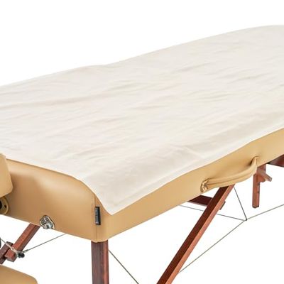 Master Massage D00886 Poly-Backing - Lenzuolo con angoli usa e getta (10 pezzi) per lettino da massaggio, trattamento per uso professionale