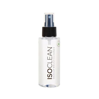 ISOCLEAN Makeup Brush Cleaner with Spray Top - Liquid Makeup Cleaner Solution for Makeup Brushes and Makeup Tools-No Rinse Formula dries in 60 Seconds - Vegan, Cruelty-free - 110ml, packaging may vary