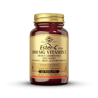 Solgar - Ester C PLUS 1000 mg vitamina C - 60 comprimidos