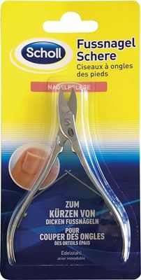 Scholl Paire de ciseaux pour les ongles des pieds