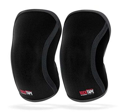 RockTape Unisex Assassins RockTape Assassins Knee Sleeves Workout Knee Support Neoprene Durability and Comfort Black S Pa, Black, S UK