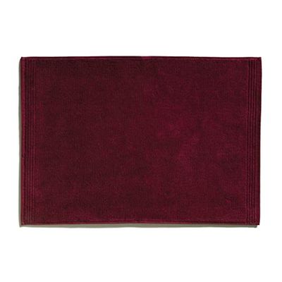 möve Superwuschel duschdraperi 50 x 70 cm tillverkad av 100% bomull, vinröd