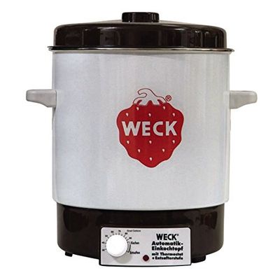 Weck wat14 Esterilizador para conservas de 2 Capa emallierung, 2000 W