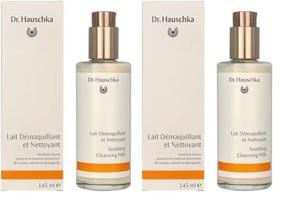 Dr. Hauschka Soothing Leche Limpiadora - 145 ml (Paquete de 2)