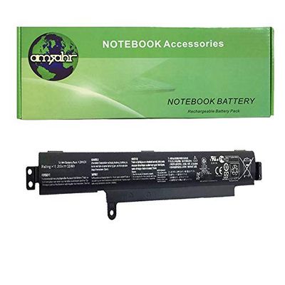 Amsahr X102BA-02 Batterie de Remplacement pour PC Noir