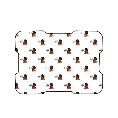 Bonamaison, Digital Printed Mouse Pad, Non-Slip Base, for Office and Home, Size: 22 x 18 cm