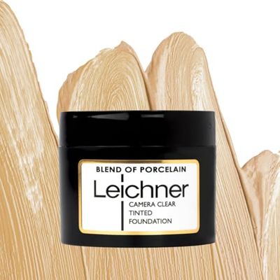 Leichner Camera Clear Tinted Foundation – Porcelain | 30ml | Professional Full-Coverage & Moisturising Formula