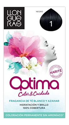 Llongueras Optima Hair Colour Teinte 1-Noir