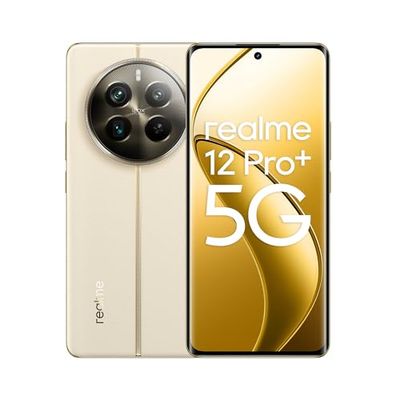 realme 12 Pro+ 5G Smartphone 8 + 256 GB, Sony IMX890 OIS Camera, 3X Optical Zoom, Snapdragon 7s Gen 2 Chipset, 6.7 Inch 120 Hz Curved Vision Display, 67 W SUPERVOOC Charge, 5000 mAh Solid Battery,