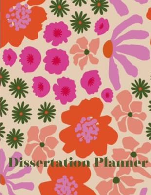 Dissertation Planner A4 - Comprehensive Guide and Organizer for Academic Success | Structured Steps, Milestones, and Resources for Efficient Dissertation Writing