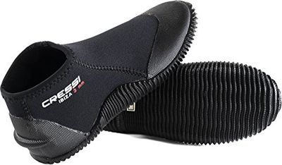 Cressi Duiklaarzen, Zwart, US Man 9 | US Lady 10