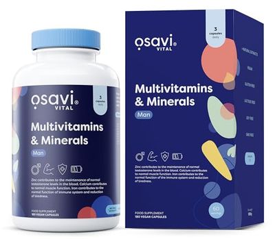 Osavi Multivitamins & Minerals Man - 180 vegan caps