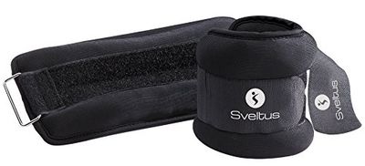 Pesi da polso e caviglia Sveltus in lycra da 2kg (2 pezzi)