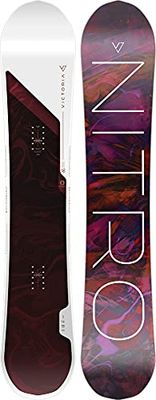 Nitro Victoria BRD ´22 Snowboard Femme, Multicolore, 12 Ans