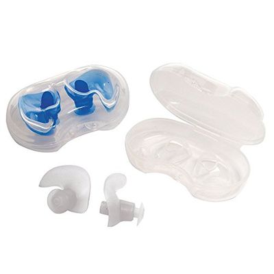 TYR Silicone Molded Ear Plug Swim Equipments & Accessories (Clear)