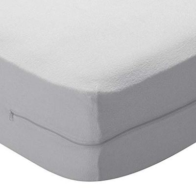Pikolin Home Capa de colchão encaracolado Aloe Vera, protetor, respirável, extrasuave, várias medidas