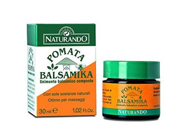 Naturando Pomata Balsamika 30 ML Lenisce i Fastidi Muscolari e i Dolori Cervicali, ideale per Massaggi