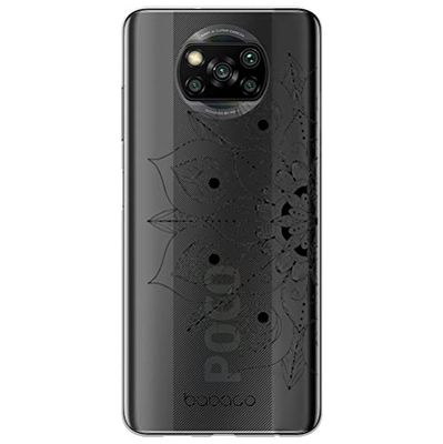 ERT GROUP etui na telefon Xiaomi POCOPHONE X3, case oryginalny i oficjalnie licencjonowany przez Babaco, wzór Mandalas 002, optymalnie dopasowane, plecki z TPU częściowo przeźroczyste