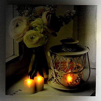 Vacchetti Giuseppe Cuadro LED Farol, Multicolor, Medio