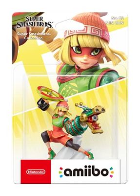 Nintendo amiibo Min Min Super Smash Bros. Personnage de jeu interactif