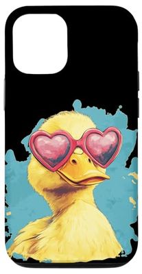 Nice Duck with Lovely Specs Costume Case for iPhone 12/12 Pro