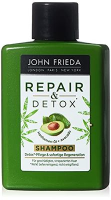John Frieda & Detox Shampoo - 50 ml - Ideal for Catering, Hotel and Travel - Hotel and Travel Size