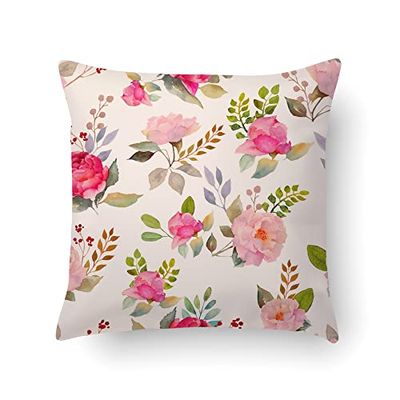 Doge Milano Coussin avec impression numérique, 100% Made in Italy, Coussin de canapé décoratif, amovible et lavable, modèle Krew, 40x40x5 cm