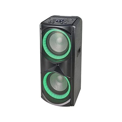 Monitor Altavoz inalámbrico BT Giant con Luces LED micrófono y Mando a Distancia 33179