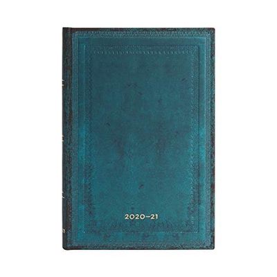 Paperblanks Calypso Calendrier 18 mois 2020-2021 Simple | Horizontal | Mini (95 × 140 mm)